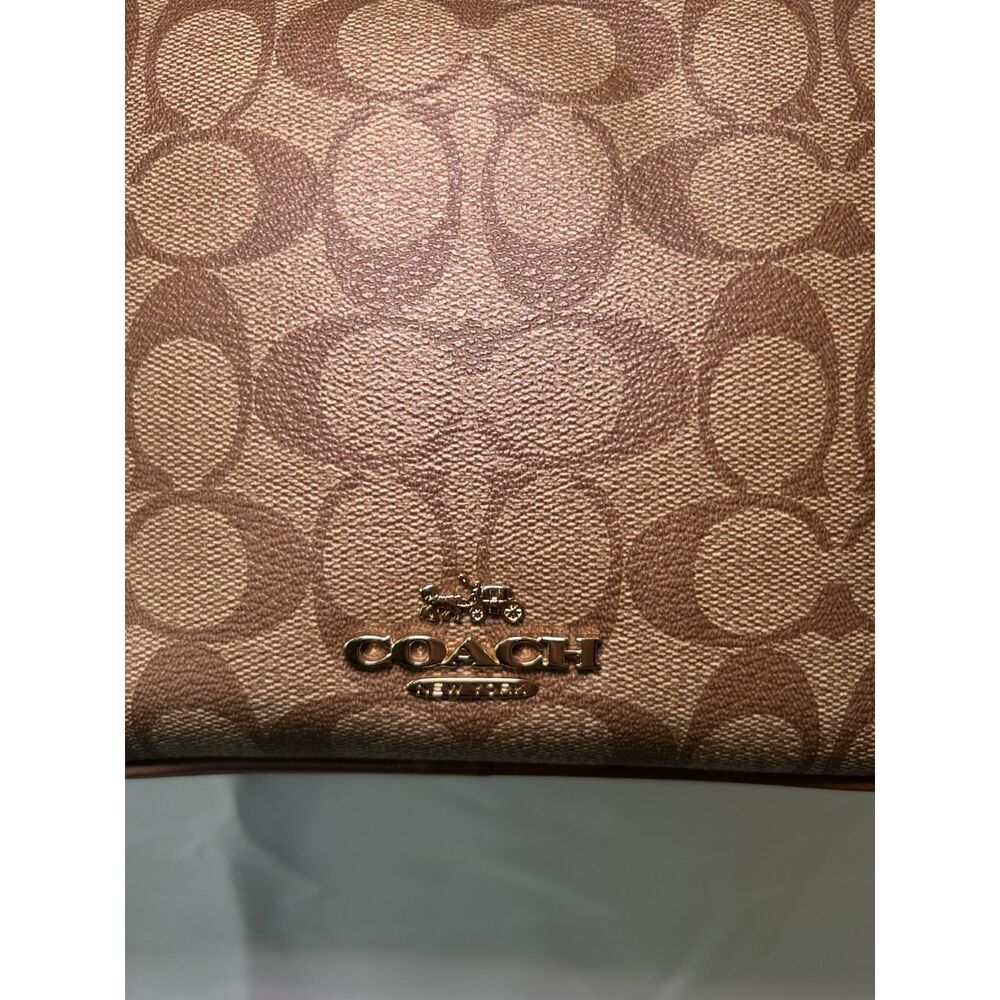 Coach Jes Crossbody Never Worn New Condition Luxury Purse Brown Signature bag - Picture 2 of 7